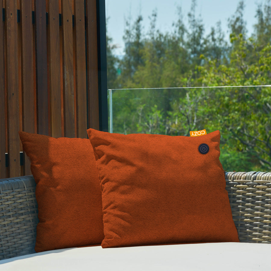 WARMTH ON DEMAND - The Joy of Heated Cushions Indoors and Out!